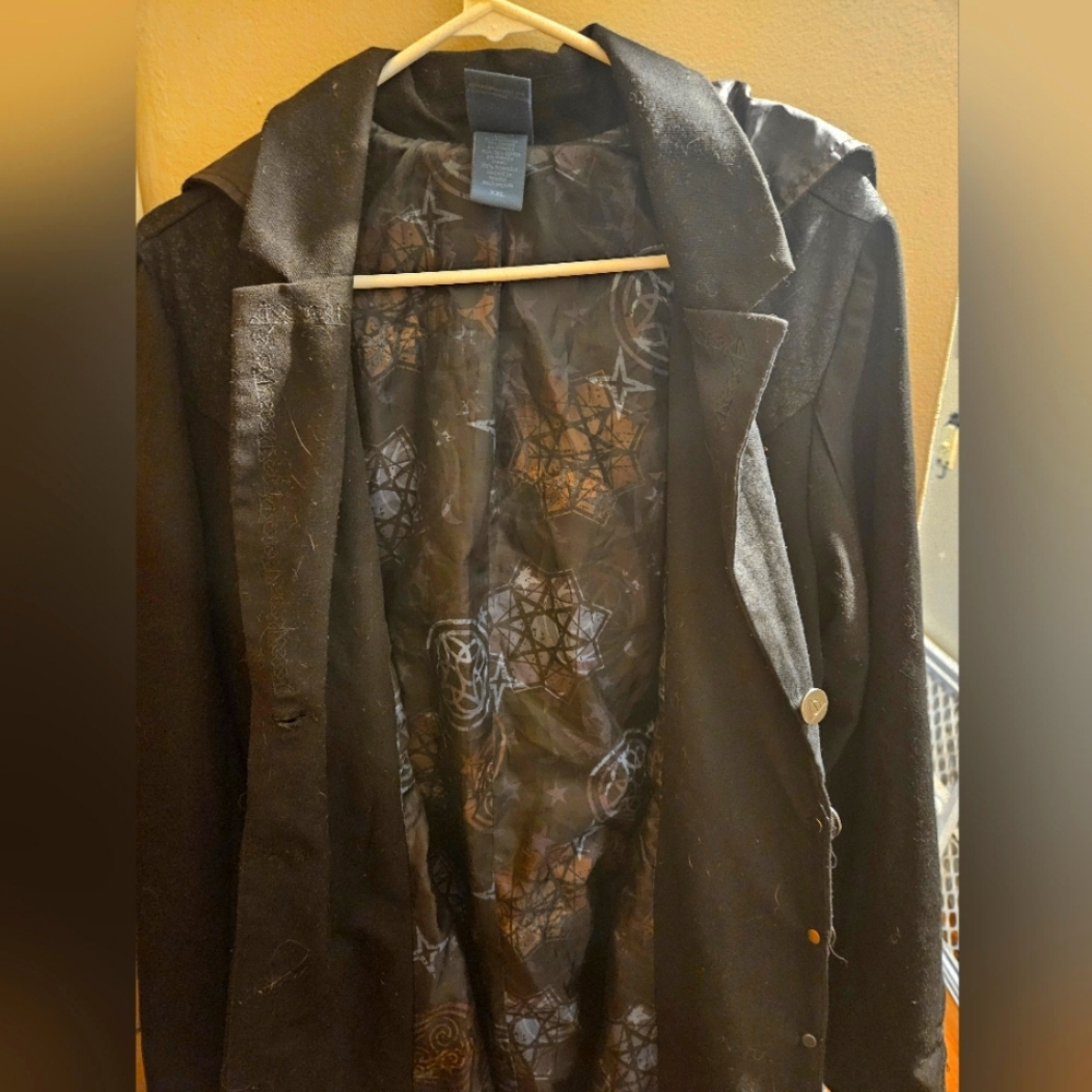 Harry Potter Deathly Hallows Trench Coat